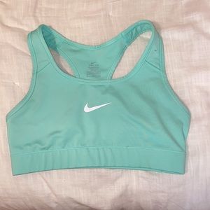 Mint Green Nike Sports Bra